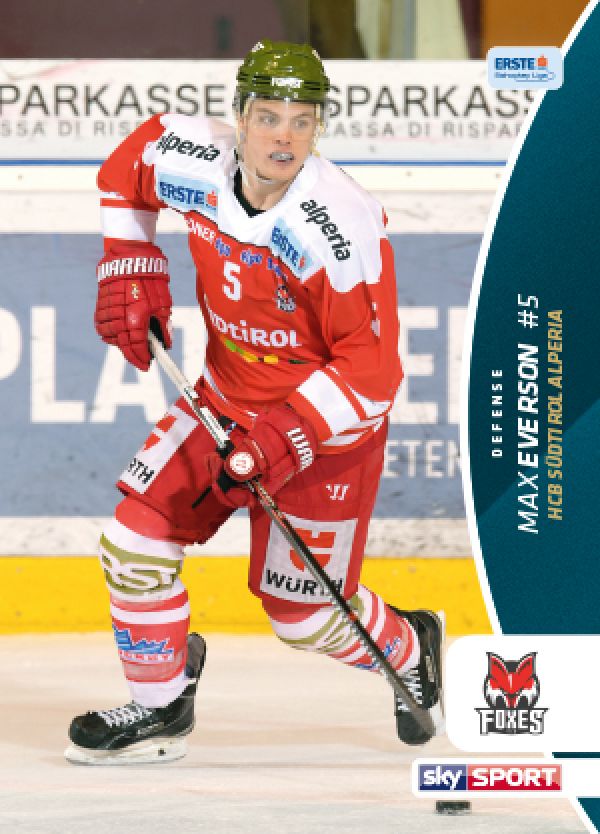 EBEL 2016-17 CityPress - No 073 - Max Everson