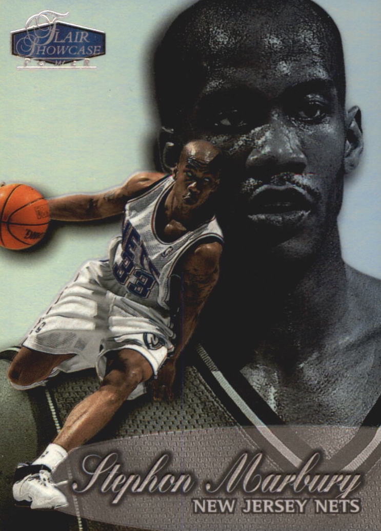 NBA 1998 / 99 Flair Showcase Row 3 - No 10 - Stephon Marbury