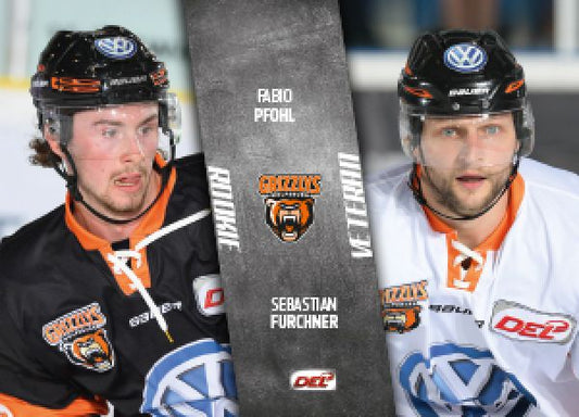 DEL 2017-18 CityPress - No 284 - Fabio Pfohl / Sebastian Furchner