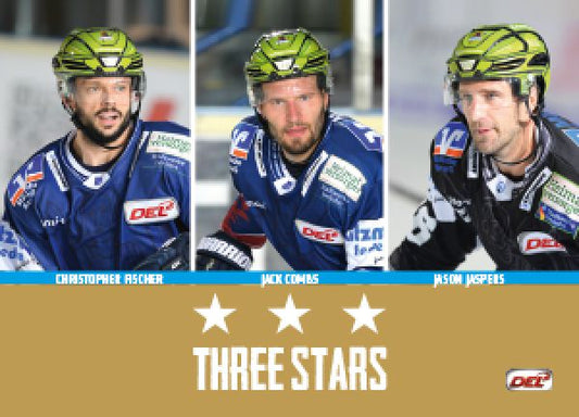 DEL 2017-18 CityPress - No 291 - Christopher Fischer / Jack Combs / Jason Jaspers