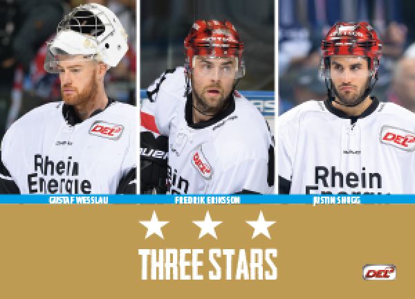 DEL 2017-18 CityPress - No 292 - Gustaf Wesslau / Fredrik Eriksson / Justin Shugg