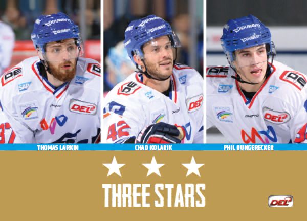 DEL 2017-18 CityPress - No 294 - Thomas Larkin / Chad Kolarik / Phil Hungerecker