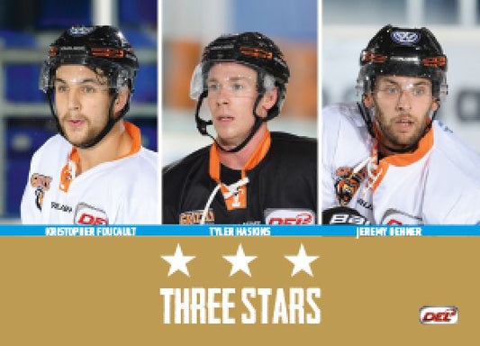 DEL 2017-18 CityPress - No 299 - Kristopher Foucault / Tyler Haskins / Jeremy Dehner