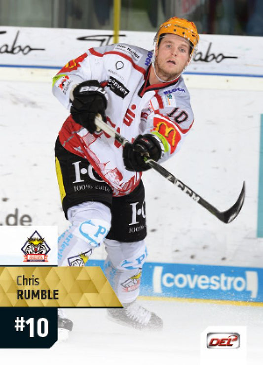 DEL 2017-18 CityPress - No 332 - Chris Rumble