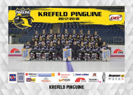 DEL 2017-18 CityPress - No 501 - Team Krefeld Pinguine