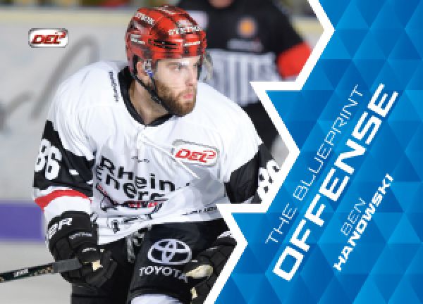 DEL 2017-18 CityPress The Blueprint Offense - No BP04 - Ben Hanowski