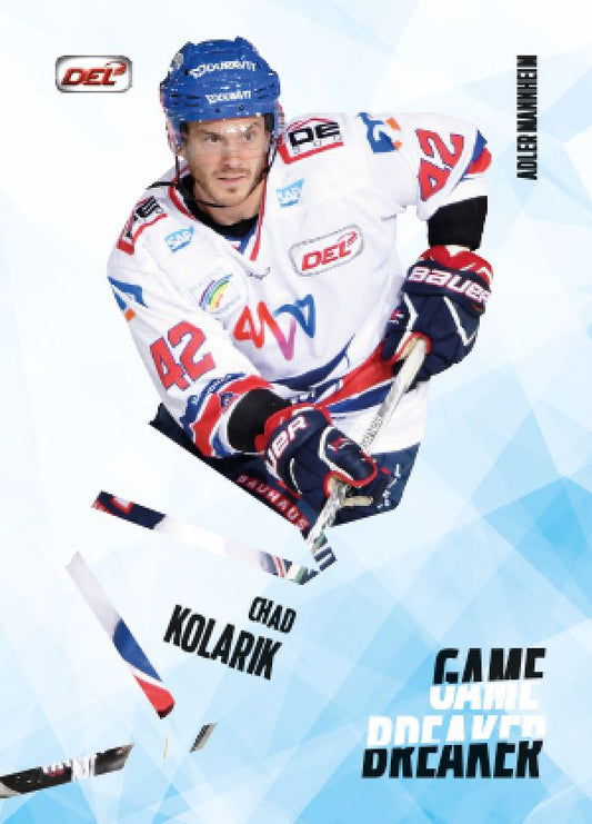 DEL 2017-18 CityPress Game Breaker - No GB04 - Chad Kolarik