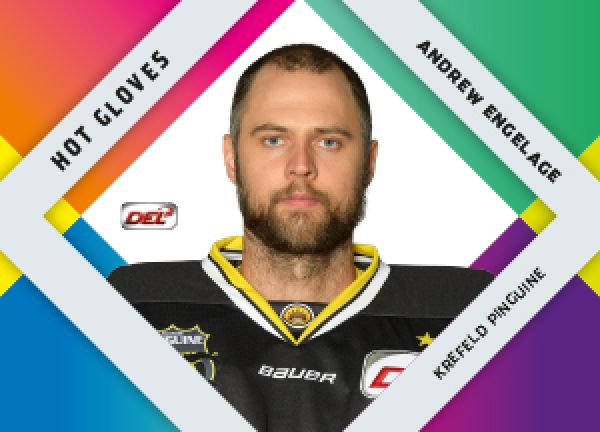 DEL 2017-18 CityPress Hot Gloves - No HG08 - Andrew Engelage