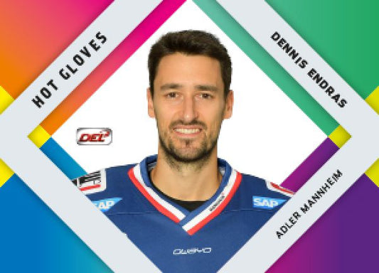 DEL 2017-18 CityPress Hot Gloves - No HG09 - Dennis Endras