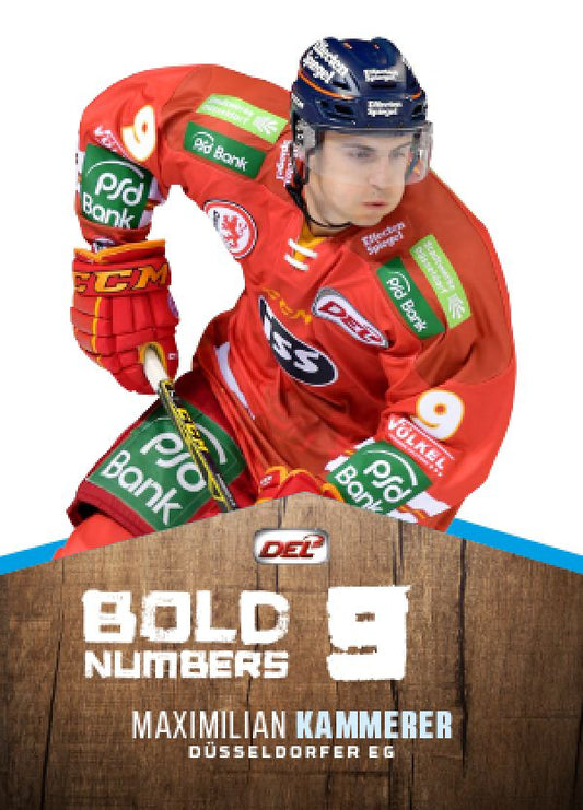 DEL 2017-18 CityPress Bold Numbers - No BN04 - Maximilian Kammerer