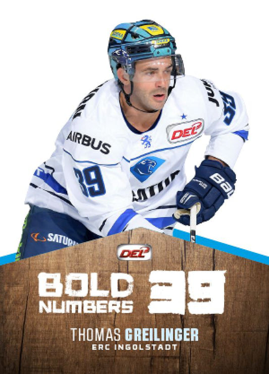 DEL 2017-18 CityPress Bold Numbers - No BN05 - Thomas Greilinger