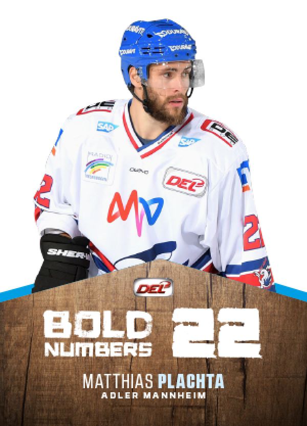 DEL 2017-18 CityPress Bold Numbers - No BN09 - Matthias Plachta