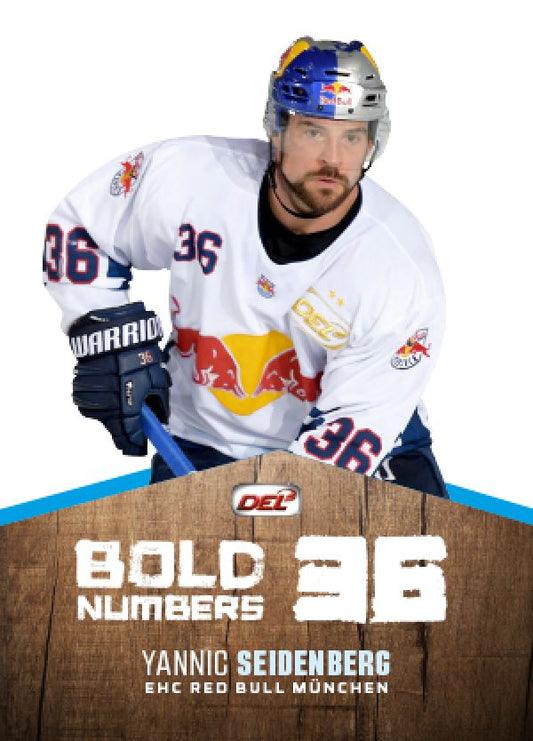 DEL 2017-18 CityPress Bold Numbers - No BN10 - Yannic Seidenberg