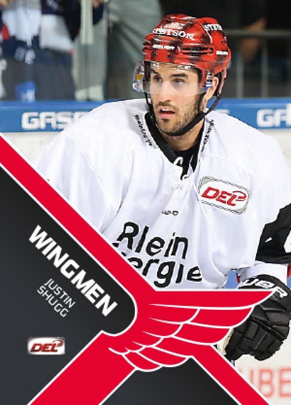 DEL 2017-18 CityPress Wingmen - No WM08 - Justin Shugg