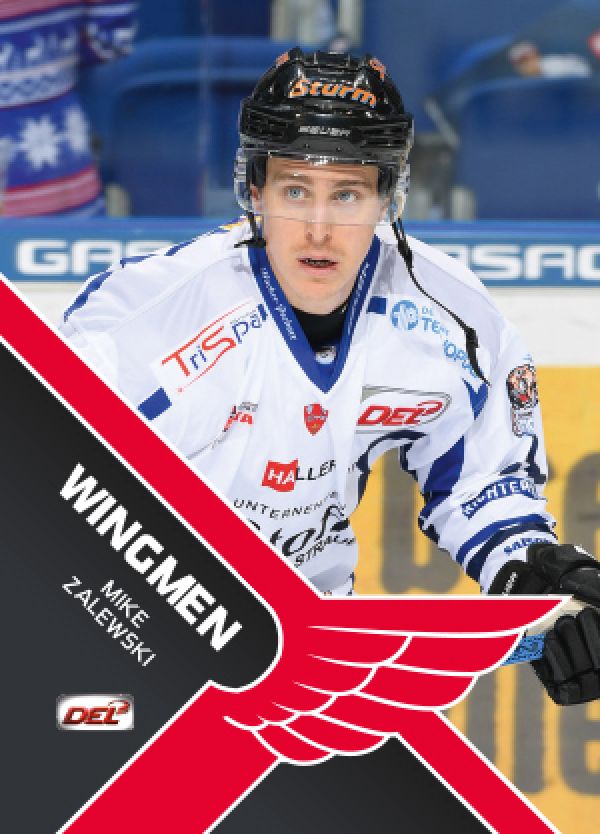 DEL 2017-18 CityPress Wingmen - No WM17 - Mike Zalewski