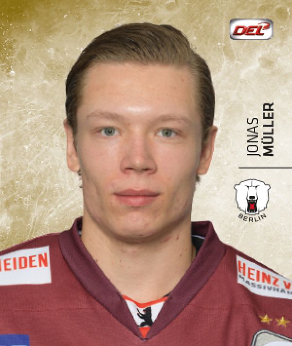 DEL 2017-18 CityPress Sticker - No 036 - Jonas Müller