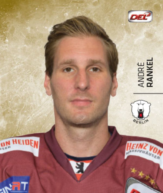 DEL 2017-18 CityPress Sticker - No 043 - Andre Rankel