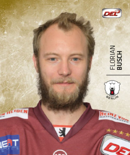 DEL 2017-18 CityPress Sticker - No 044 - Florian Busch