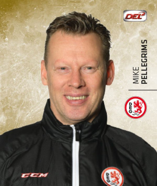 DEL 2017-18 CityPress Sticker - No 107 - Mike Pellegrims