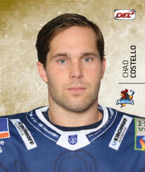 DEL 2017-18 CityPress Sticker - No 141 - Chad Costello