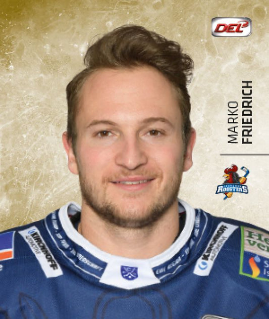 DEL 2017-18 CityPress Sticker - No 144 - Marko Friedrich