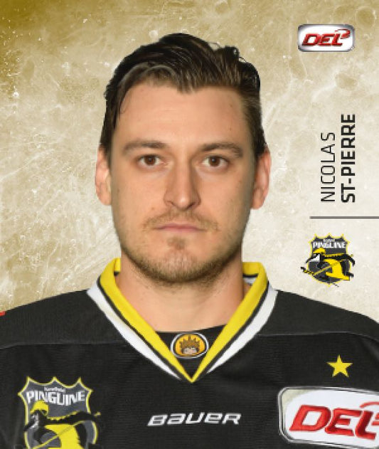 DEL 2017-18 CityPress Sticker - No 197 - Nicolas St-Pierre