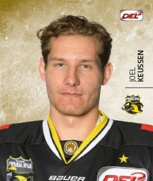 DEL 2017-18 CityPress Sticker - No 200 - Joel Keussen