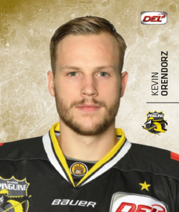 DEL 2017-18 CityPress Sticker - No 206 - Kevin Orendorz