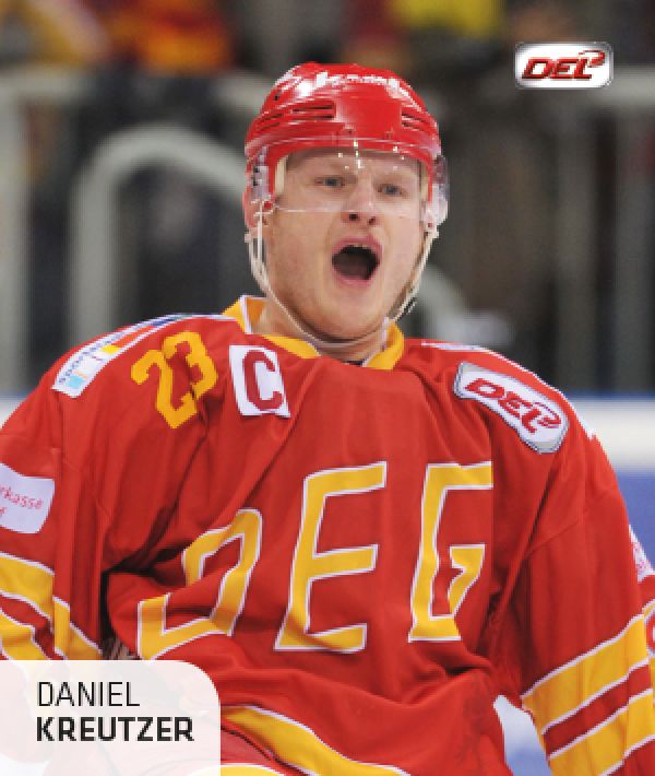 DEL 2017-18 CityPress Sticker - No 220 - Daniel Kreutzer