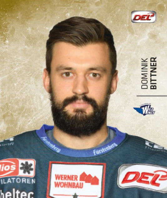 DEL 2017-18 CityPress Sticker - No 308 - Dominik Bittner