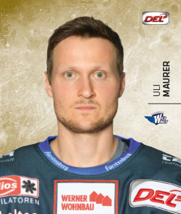 DEL 2017-18 CityPress Sticker - No 324 - Uli Maurer