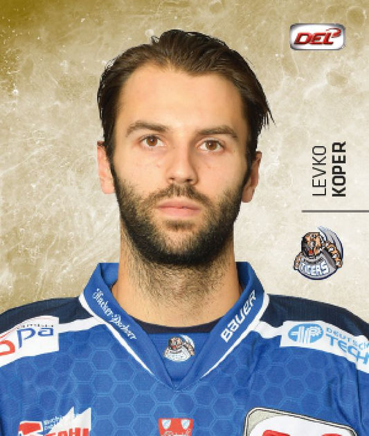 DEL 2017-18 CityPress Sticker - No 344 - Levko Koper