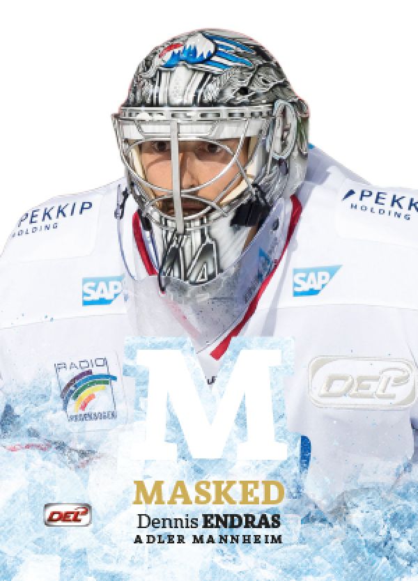 DEL 2018-19 CityPress Masked - No MA08 - Dennis Endras