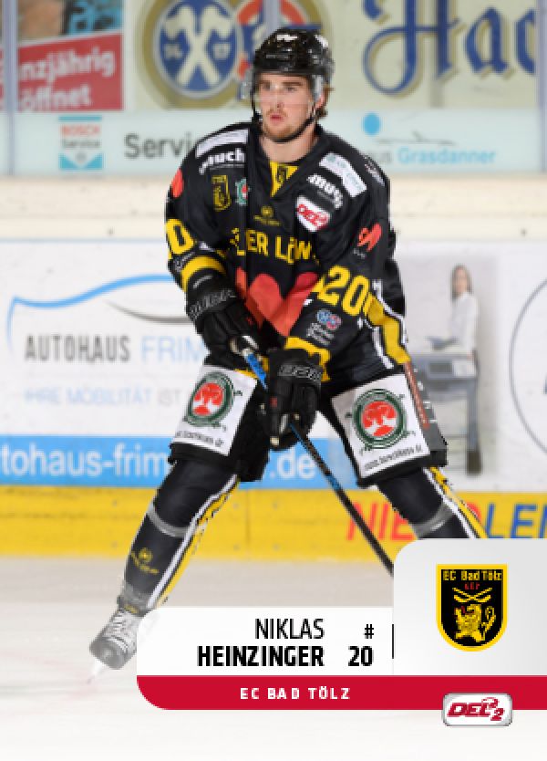 DEL 2018-19 CityPress DEL2 - No 294 - Niklas Heinzinger