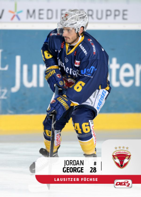 DEL 2018-19 CityPress DEL2 - No 307 - Jordan George