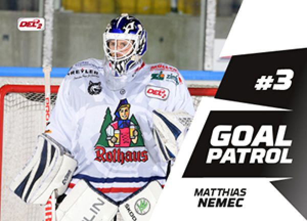 DEL 2018-19 CityPress DEL 2 Goal Patrol - No GP09 - Matthias Nemec