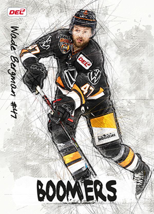 DEL 2019-20 CityPress Boomers - No BO14 - Wade Bergman