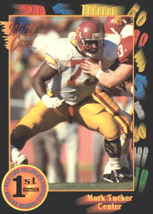 NFL 1991 Wild Card Draft - No 110 - Mark Tucker