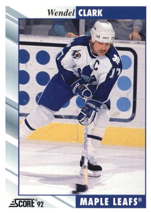 NHL 1992 / 93 Score - No 110 - Wendel Clark