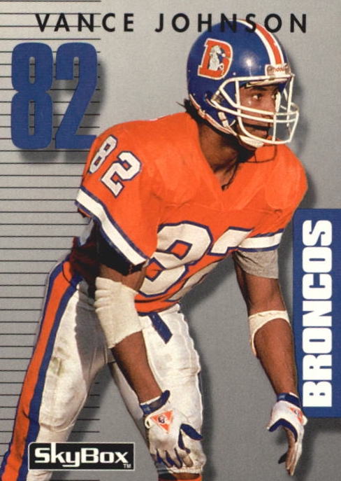 NFL 1992 SkyBox Prime Time - No 110 - Vance Johnson