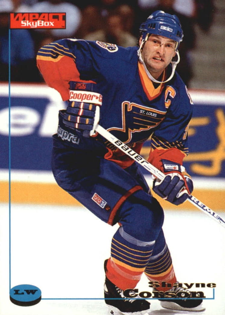 NHL 1996 / 97 Fleer SkyBox Impact - No 110 - Shayne Corson