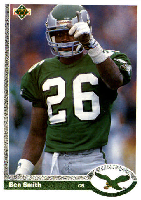 NFL 1991 Upper Deck - No 110 - Ben Smith