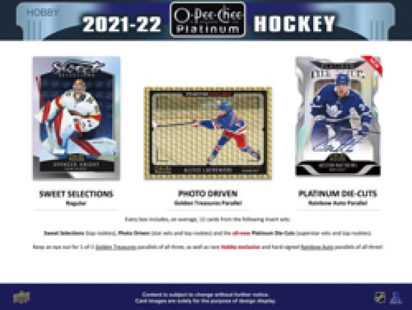 NHL 2021-22 O-Pee-Chee Platinum Hobby - Box