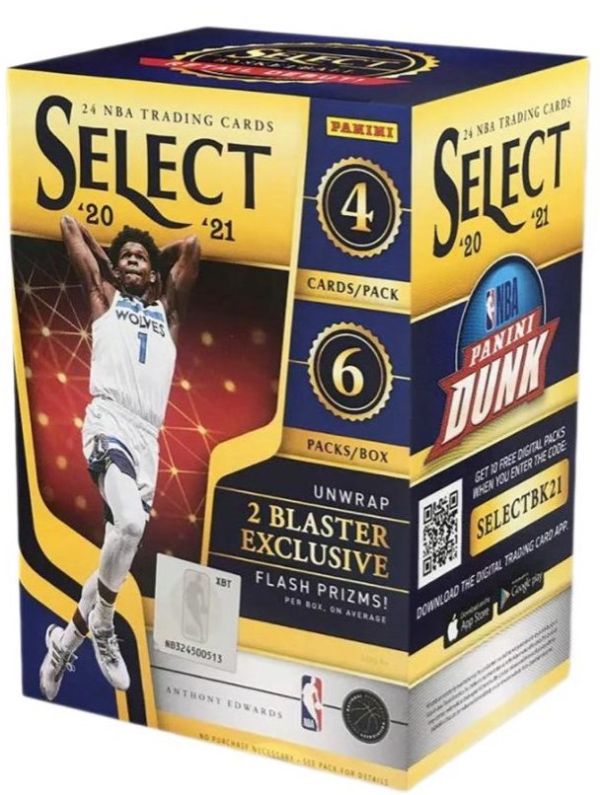 NBA 2020-21 Panini Select Blaster Box