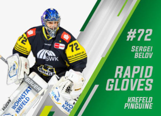 DEL 2020-21 CityPress Rapid Gloves - No RG08 - Sergei Belov