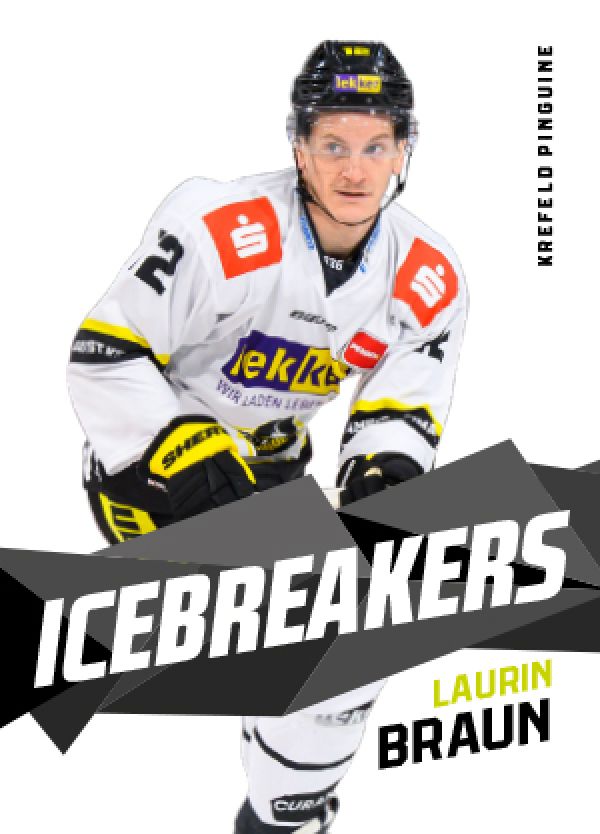 DEL 2020-21 CityPress Ice Breakers - No IB08 - Laurin Braun