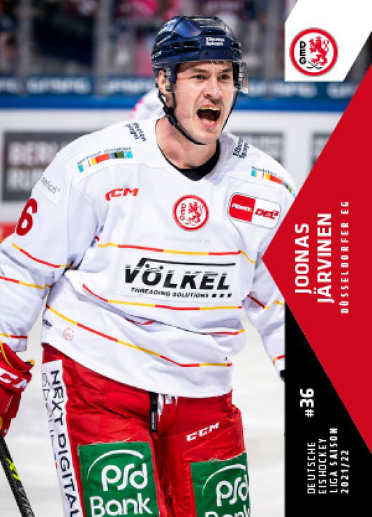 DEL 2021-22 CityPress - No 106 - Joonas Järvinen