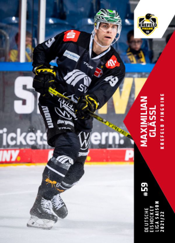 DEL 2021-22 CityPress - No 208 - Maximilian Glässl