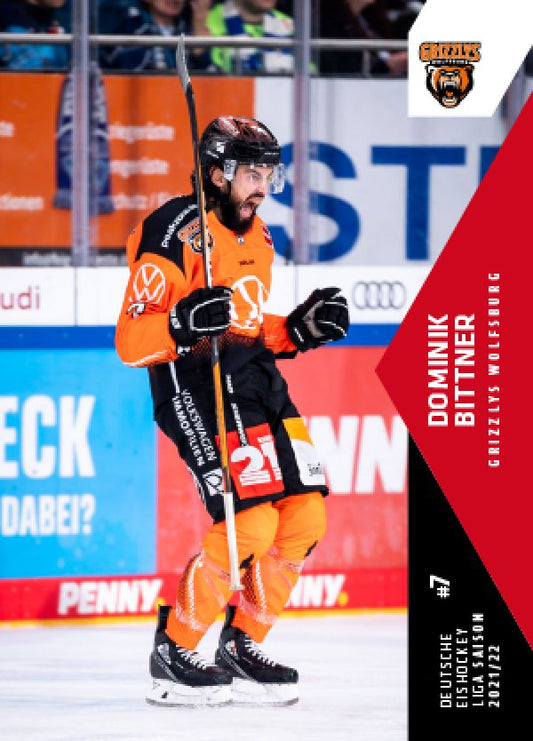 DEL 2021-22 CityPress - No 354 - Dominik Bittner