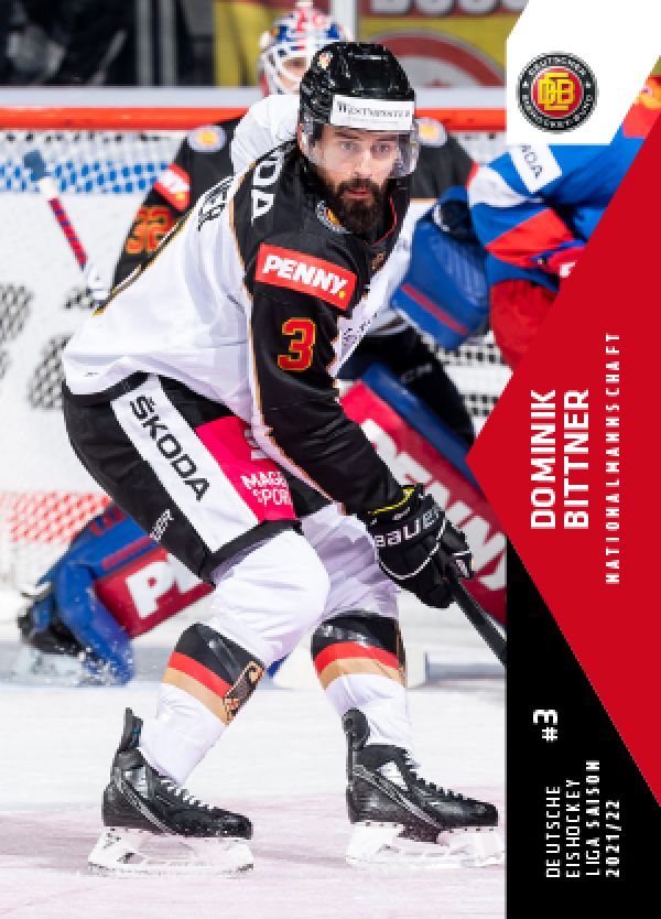 DEL 2021-22 CityPress - No 382 - Dominik Bittner